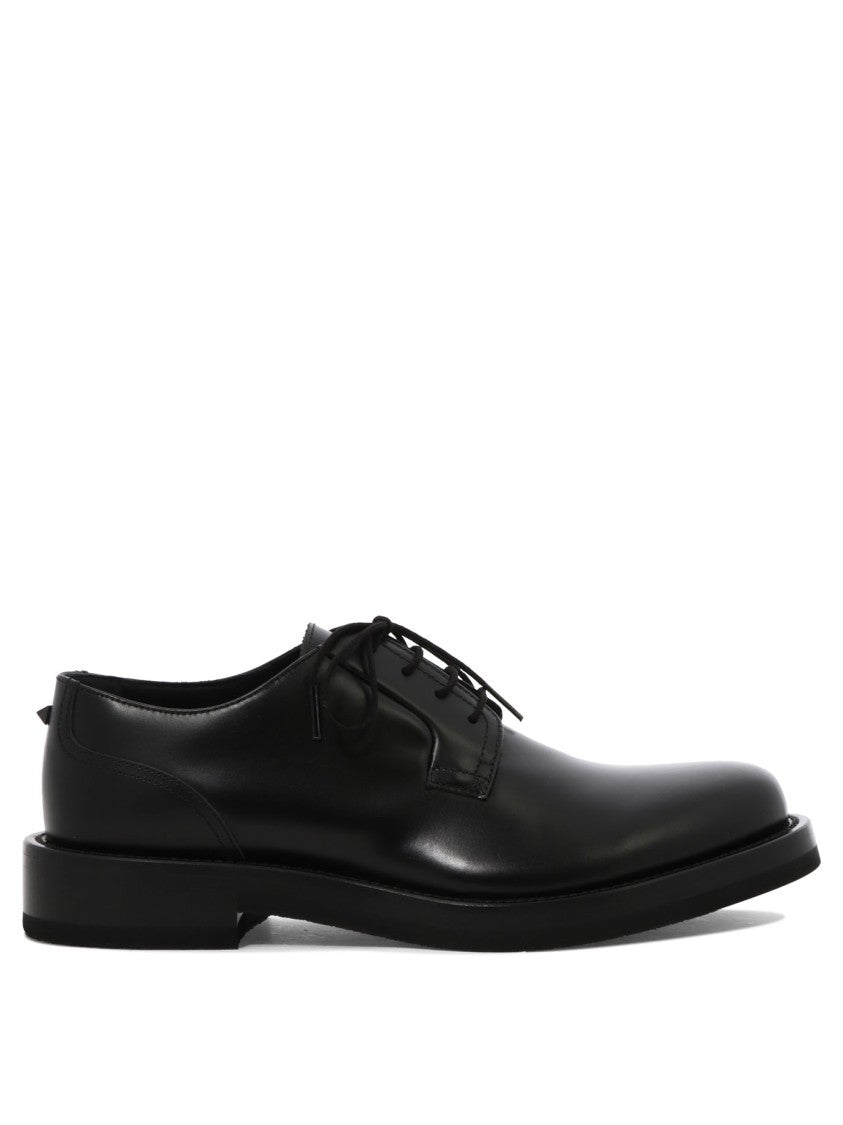 Valentino Garavani Lace-Up Shoes With Polished Finish