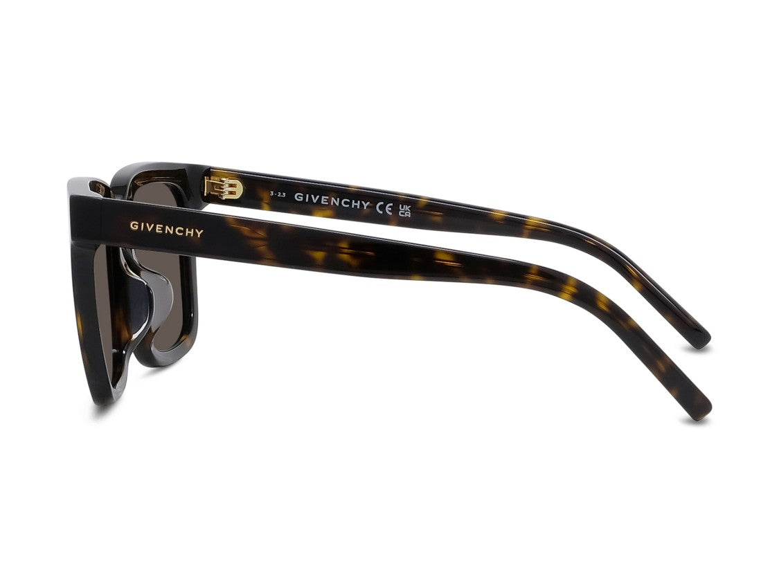 Givenchy Gv40084f Oversized Tortoiseshell Square Sunglasses