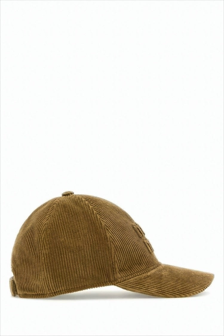 Miu Miu Corduroy Baseball Cap With Structured Crown
