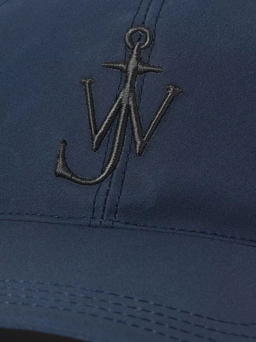 J. W. Anderson Brown Waxed Cotton Anchor Baseball Cap