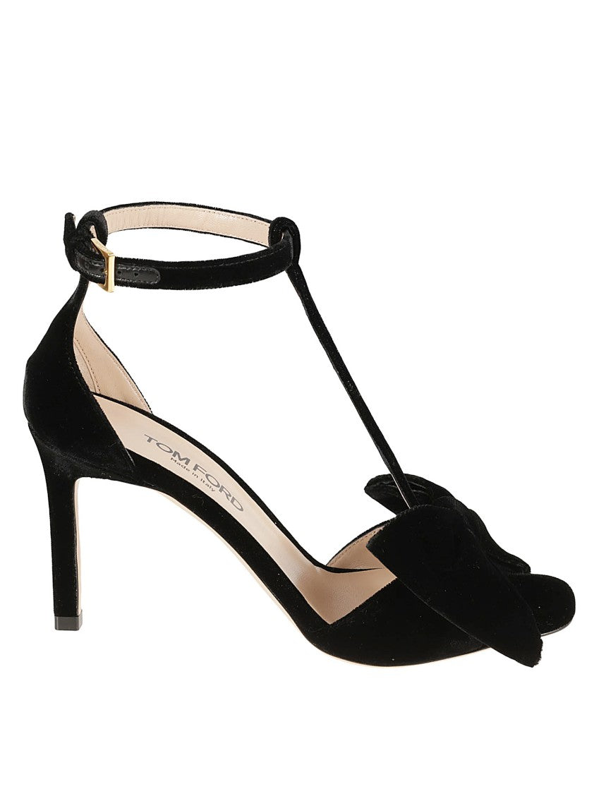 Tom Ford High-Heeled Pumps With Ankle Strap