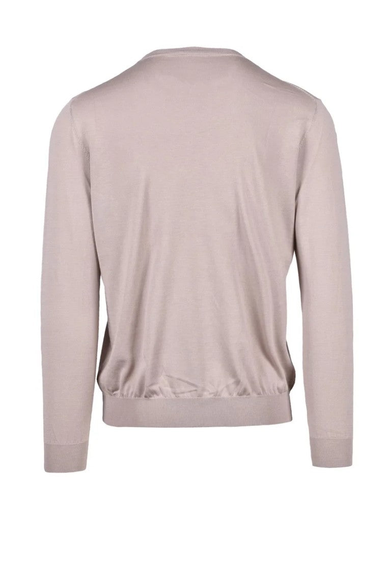 Baturo Silk Cotton Knitwear - Grey