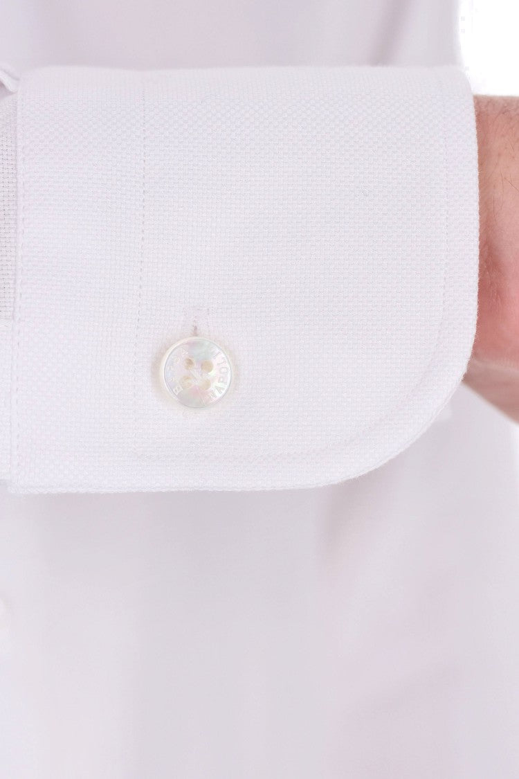 Barba Culto Line Oxford Button-Down Tailored Shirt