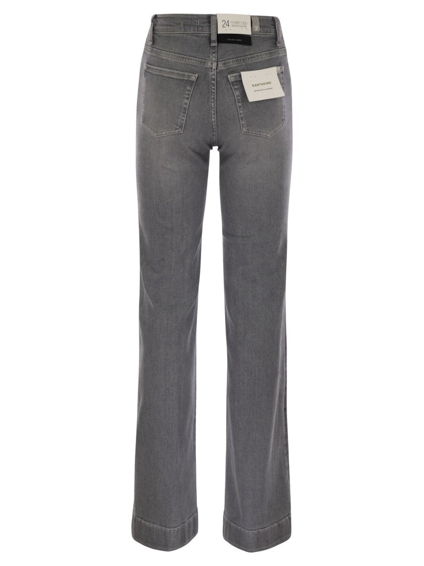 7 For All Mankind Modern Dojo Closing Act Grey Jeans