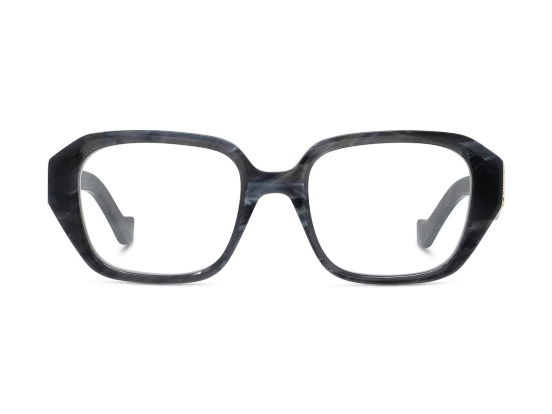 Loewe Marbled Lw50113i Oversized Square Acetate Eyeglasses