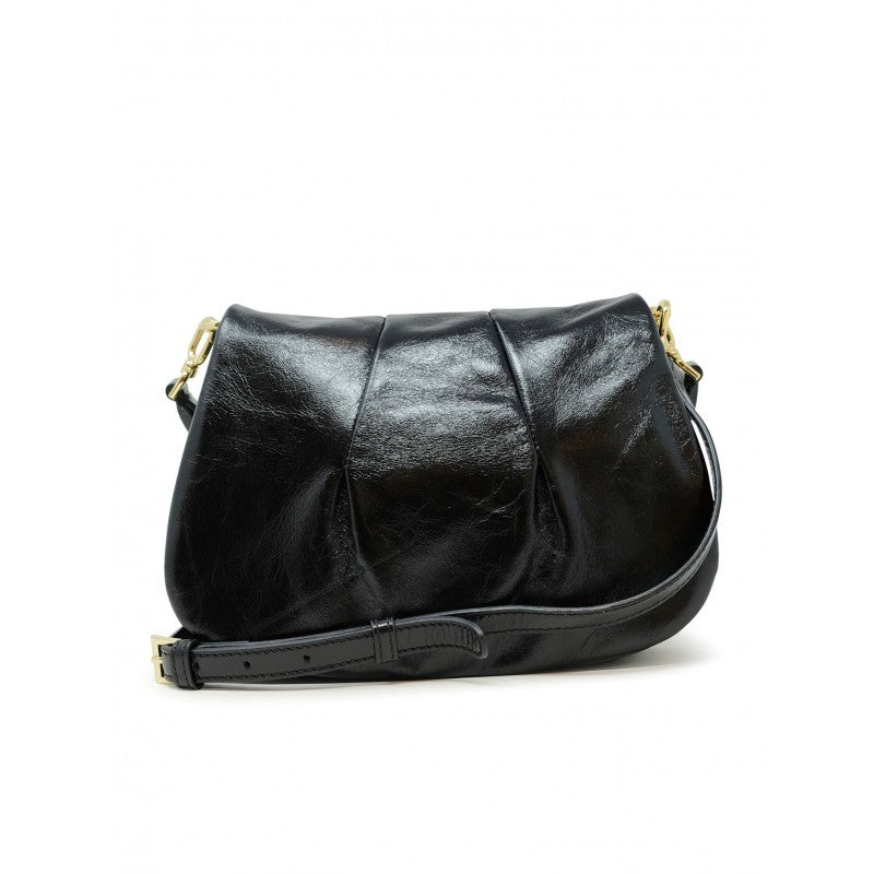 Abro Venus Black Leather Bag