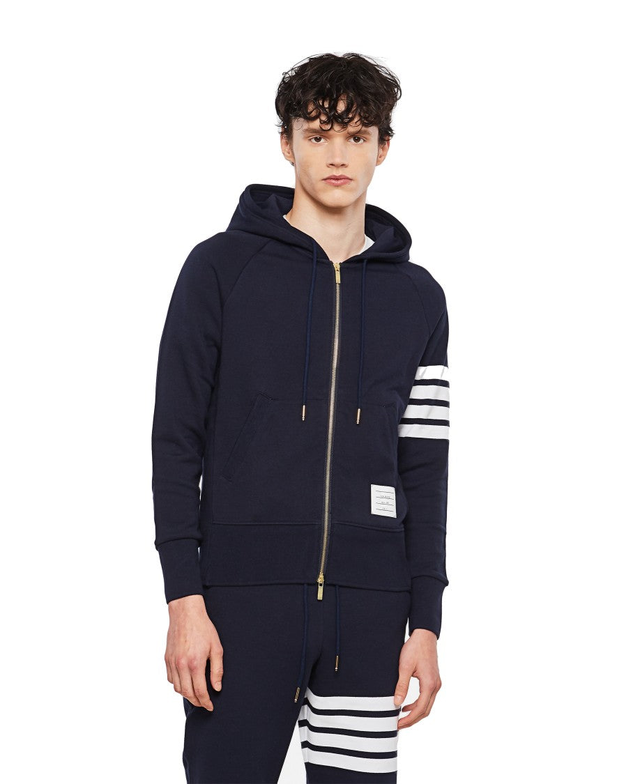 Thom Browne Classic Full Zip Hoodie