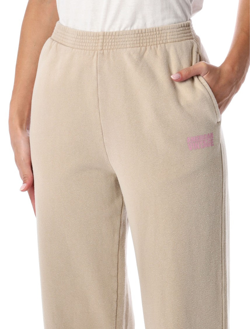 American Vintage Plizzy Jersey Joggers