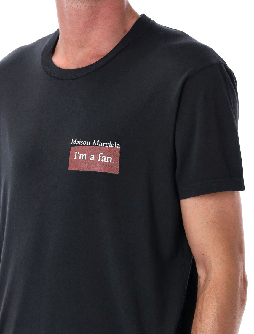 Maison Margiela Overdyed Cotton I’M A Fan T-Shirt
