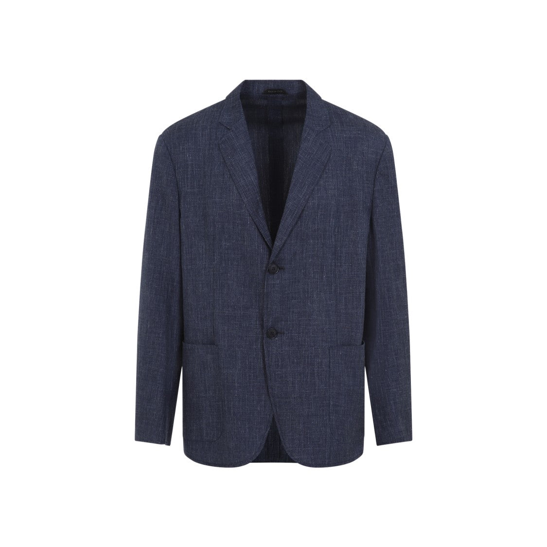 Giorgio Armani Parisian Night Blue Virgin Wool Blazer