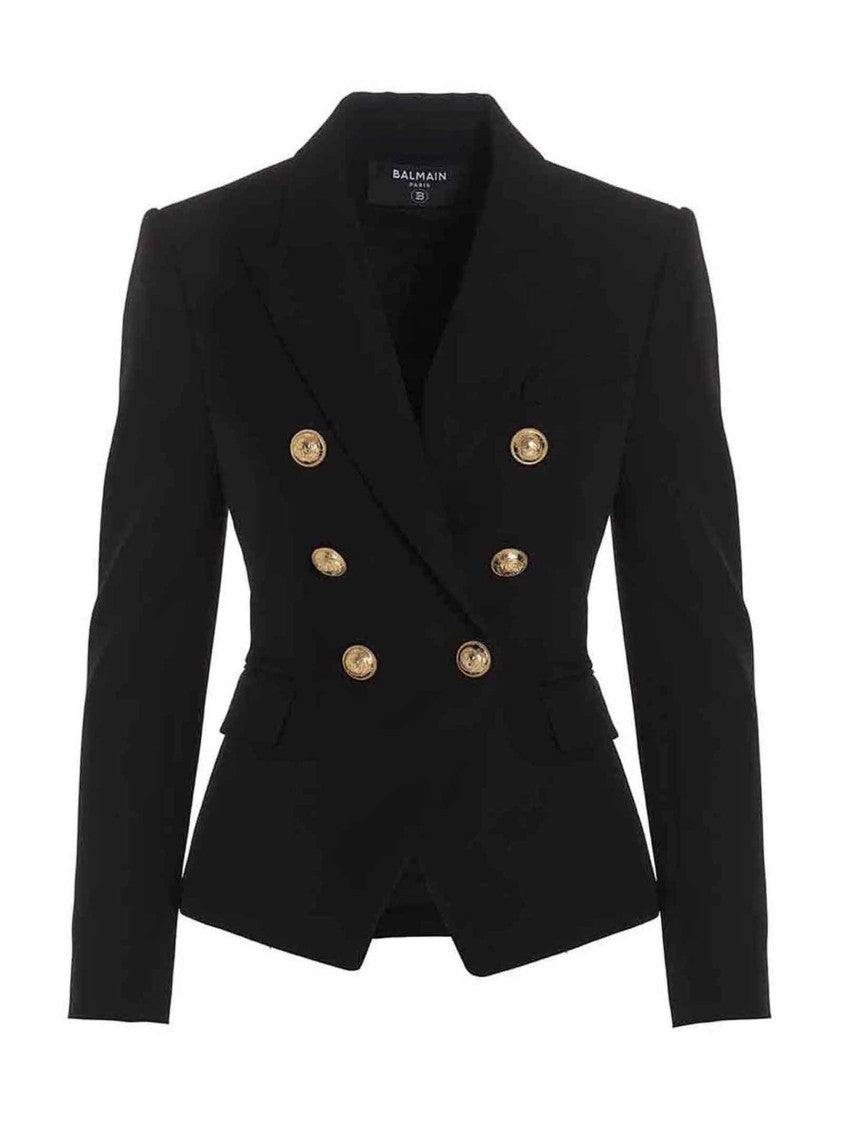Balmain Double Breast Wool Blazer