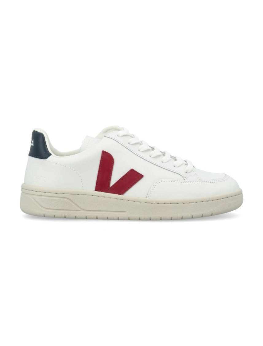 Veja V-12 Sneakers With Leather And Sustainable Materials