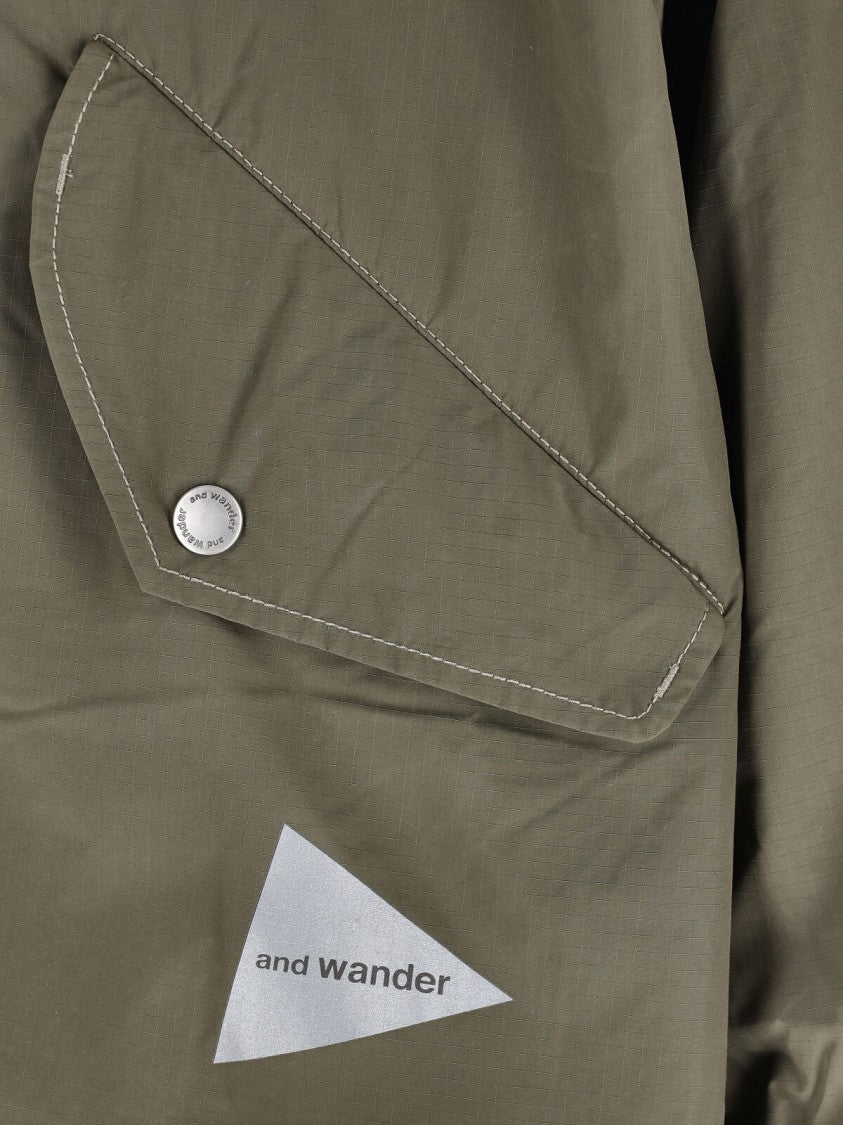 And Wander "Fishtail Octa" Jacket – Green