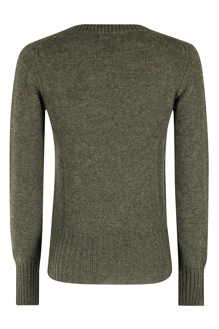 Soeur Ribbed Textured Wool Sweater
