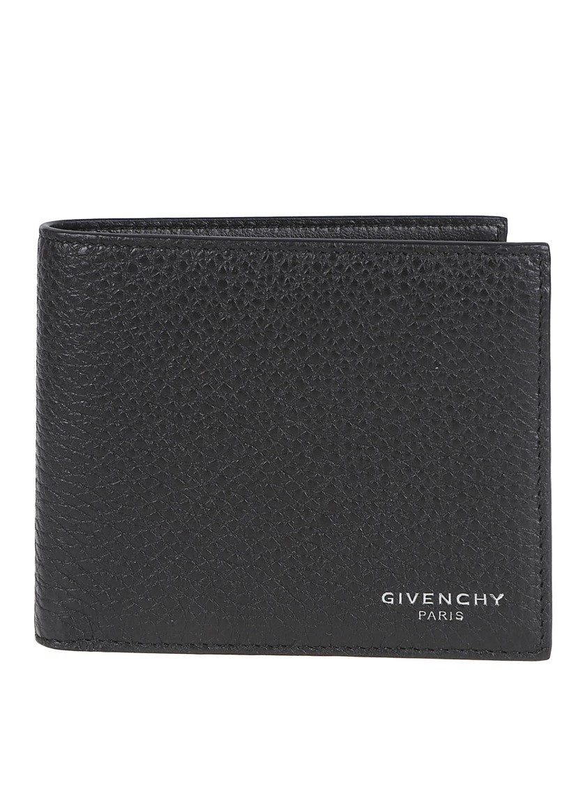 Givenchy Textured Leather Bi-Fold Wallet
