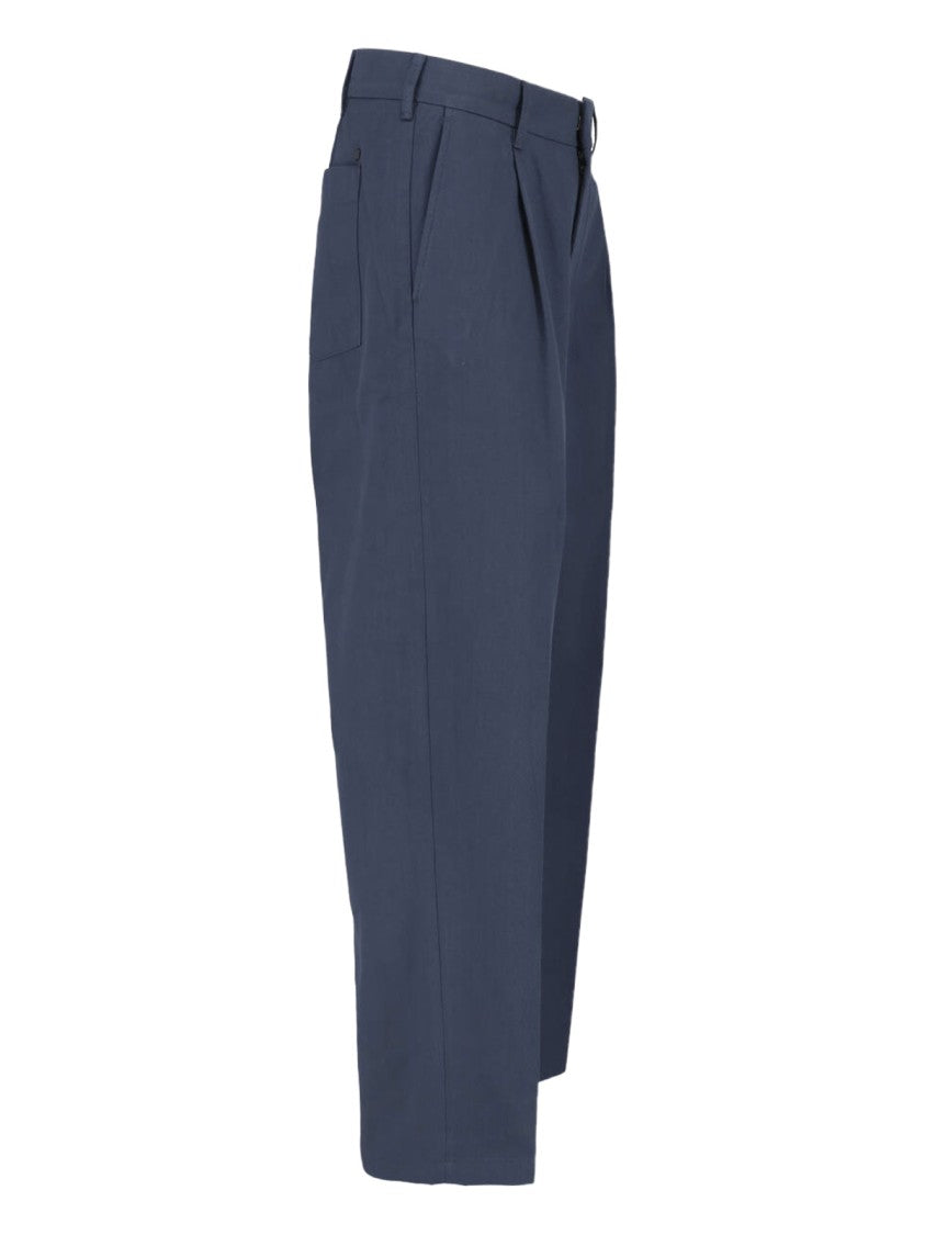 Closed Blue Blomberg Straight-Leg Cotton Pants