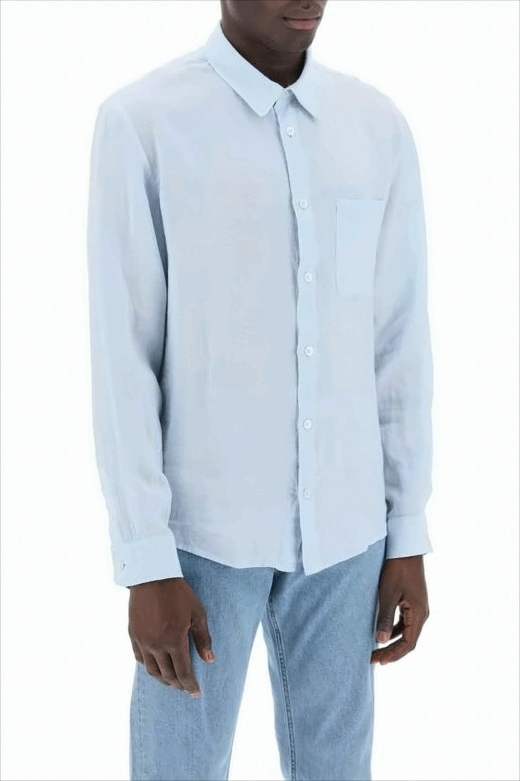 A.P.C. Lightweight Linen Long-Sleeve Shirt