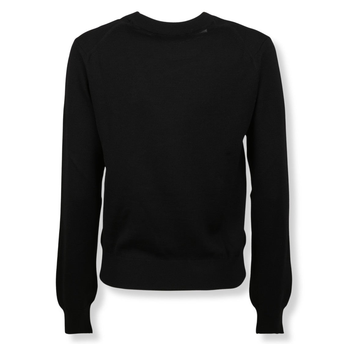 Maison Kitsuné Merino Wool Jumper With Iconic Fox Emblem