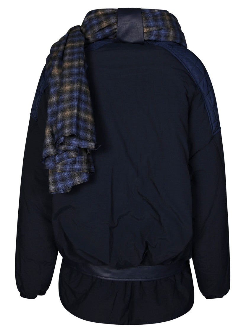 Marbell Lightweight White Viscose Jacket With Minimalist Design