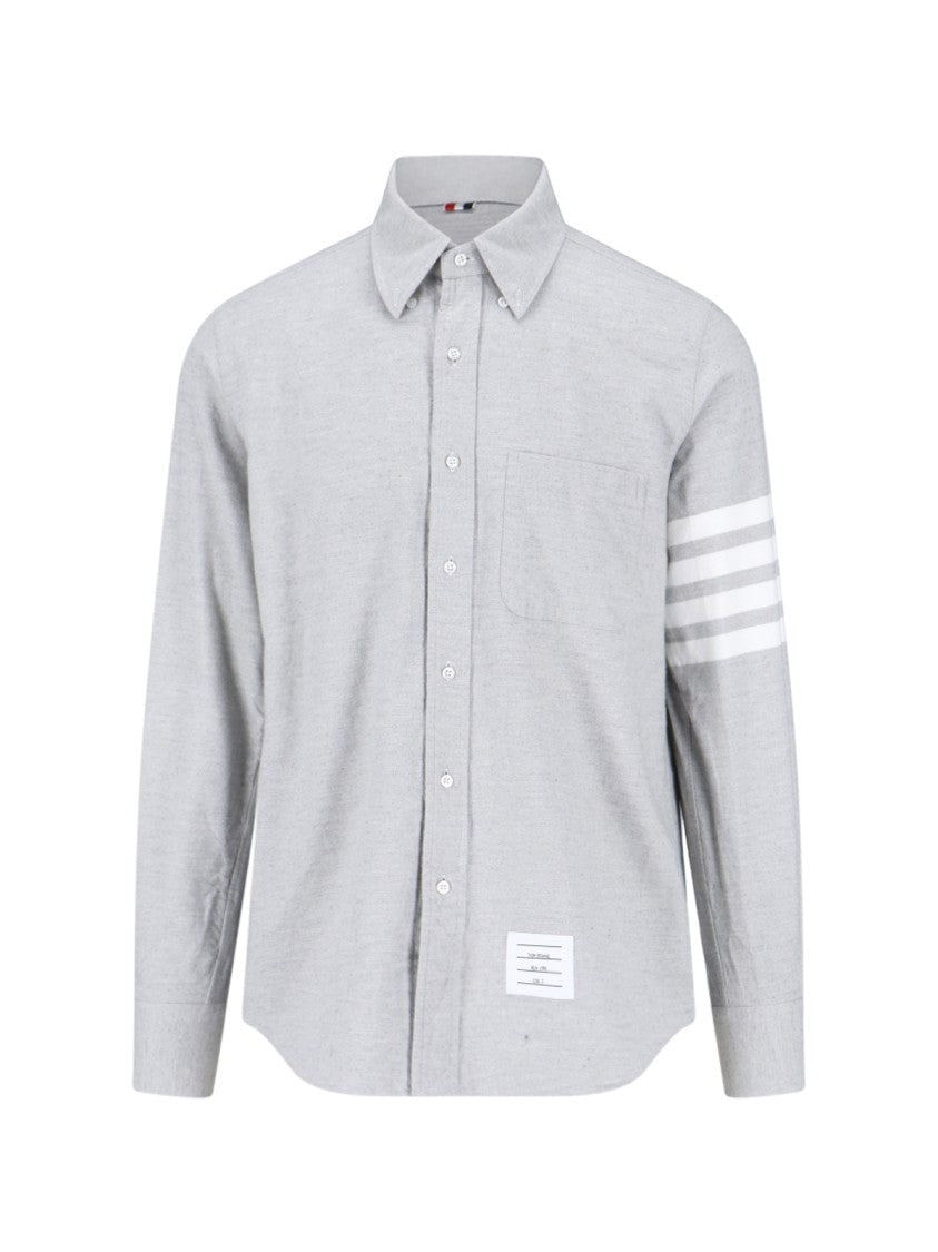Thom Browne "4-Bar" Shirt – Grey