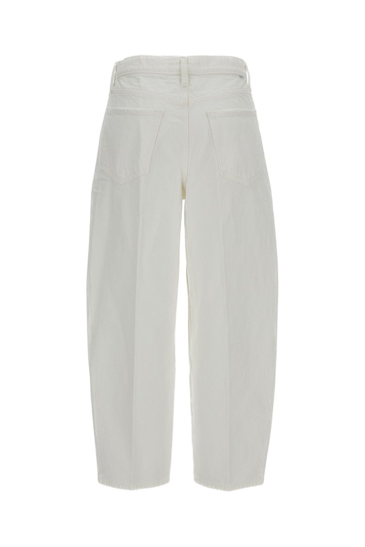 Mother Optic White The Rabbit Hole Denim Jeans