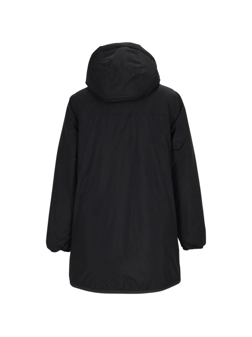 K-Way Jacinthe Orsetto Short Hooded Jacket