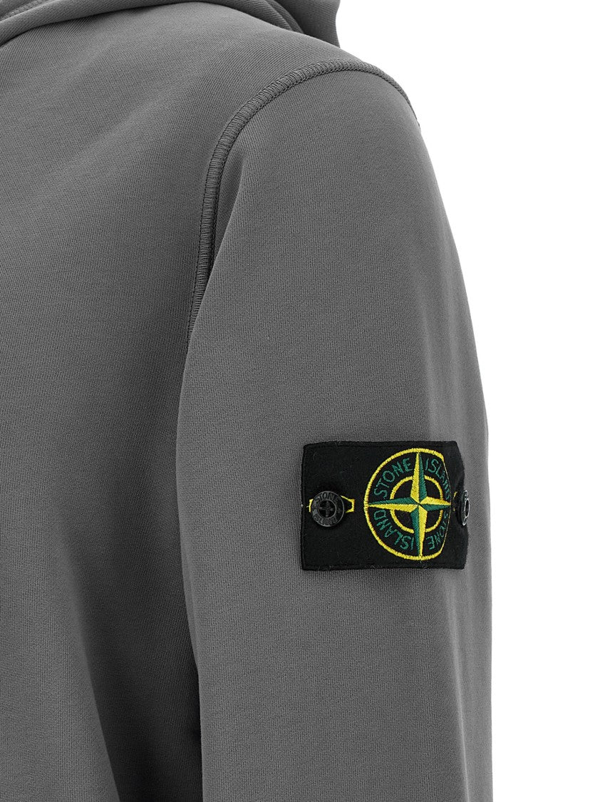 Stone Island Logo Badge Hoodie