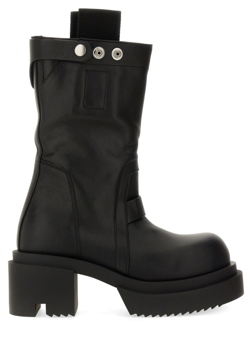 Rick Owens Leather Boot