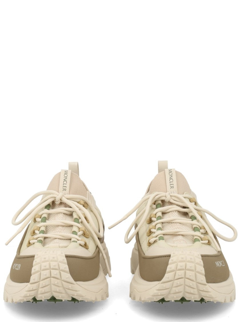 Moncler Trailgrip Lite 3 Low-Top Knit Collar Sneakers