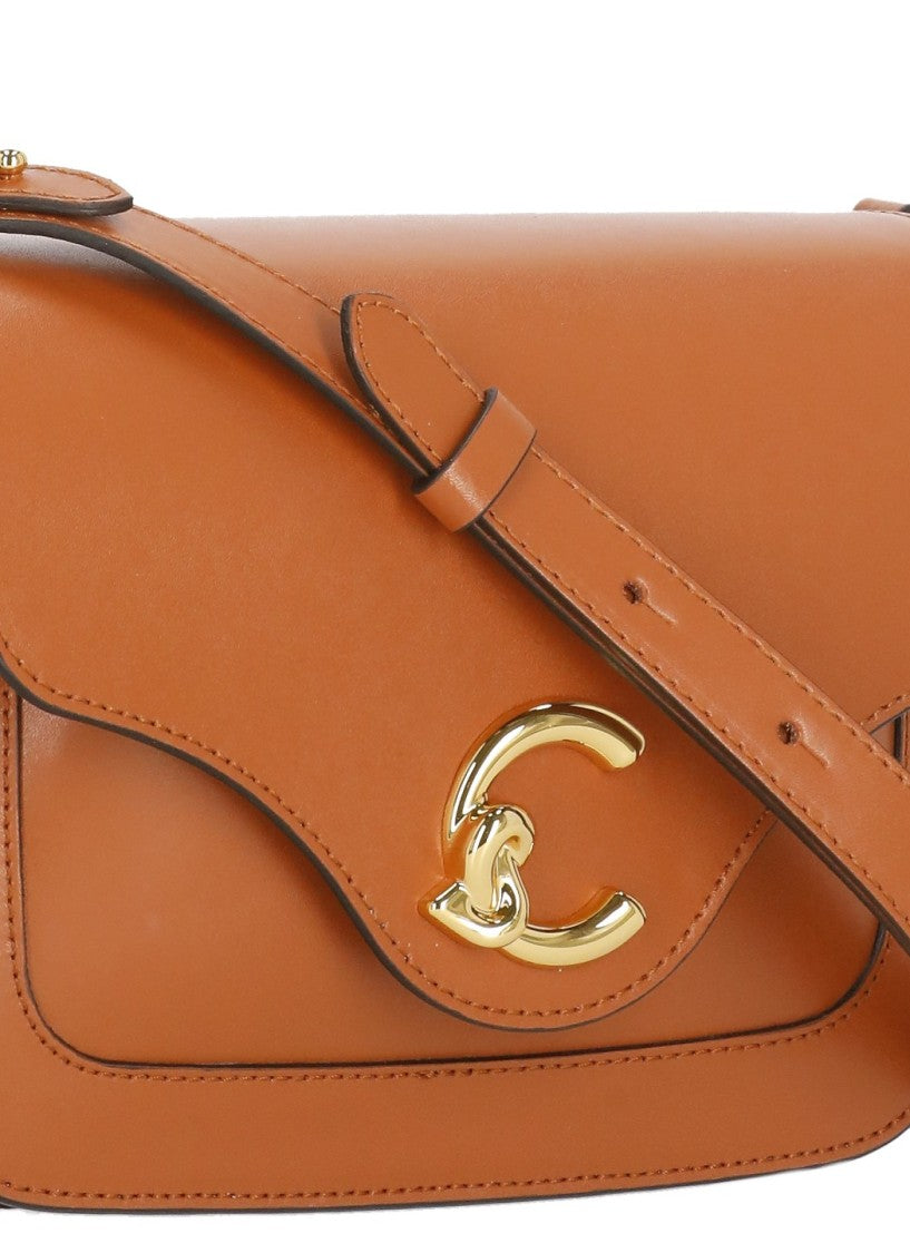 Coccinelle Structured Compact Leather C-Me Small Bag