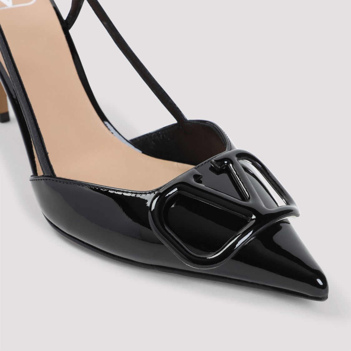 Valentino V Logo Signature Sling Back