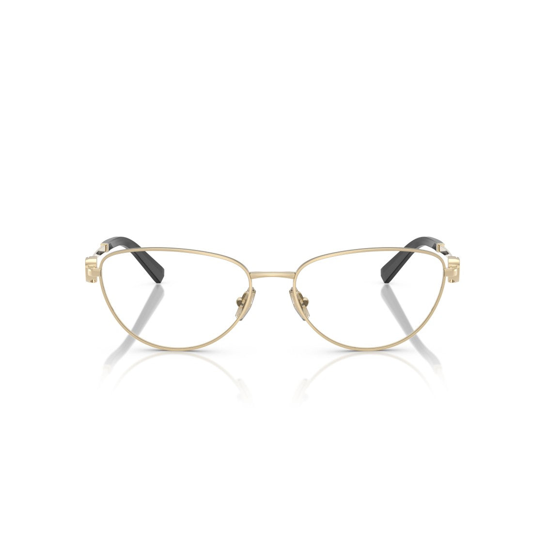 Tiffany & Co. Gold-Toned Cat-Eye Eyeglasses With Heart Accents