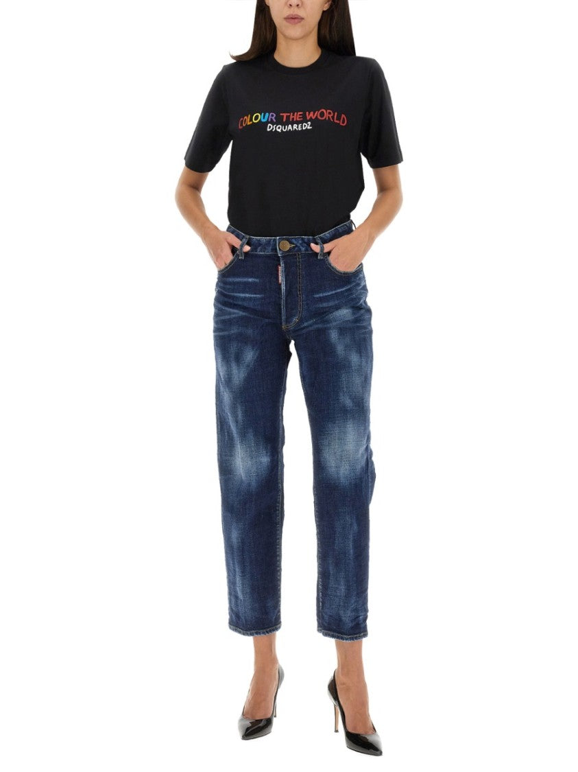 Dsquared2 Blue Boston Jeans