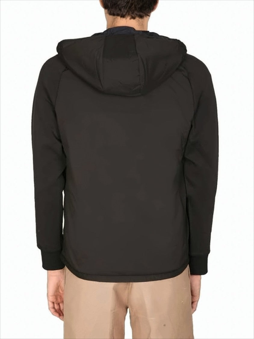 Paul Smith Hooded Zip-Up Jacket With Raglan Sleeves