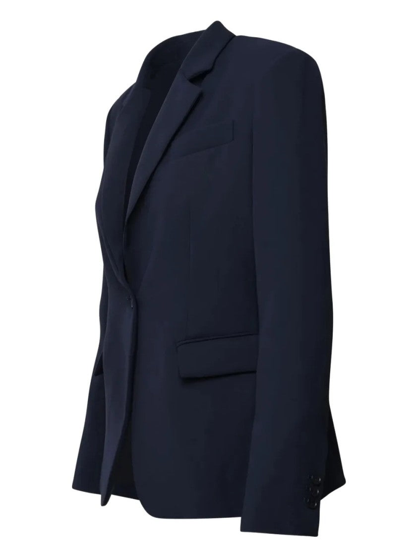 P.A.R.O.S.H. Tailored Single-Breasted Blazer With Notch Lapel