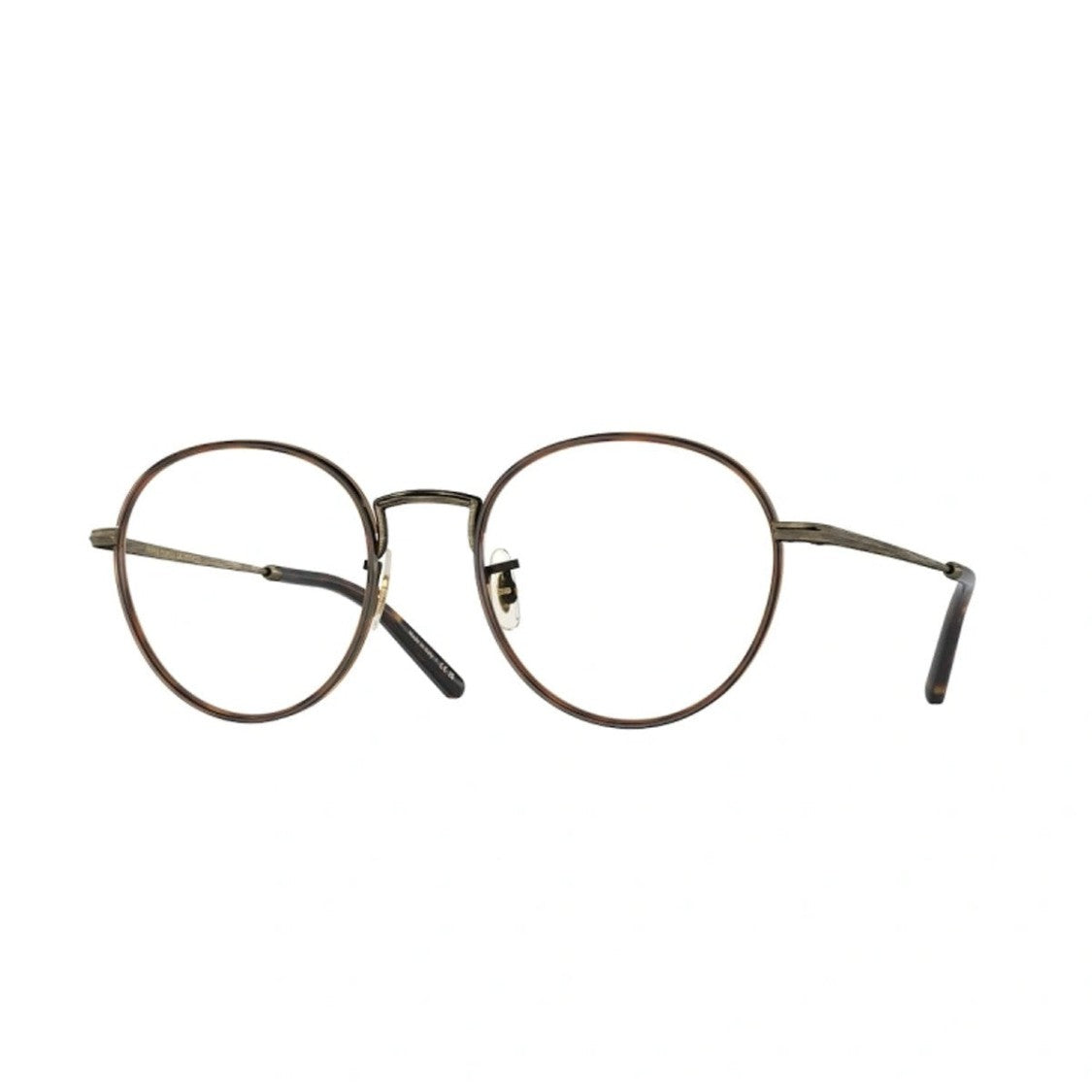 Oliver Peoples Gold Sidell Ov1333 Metal Phantos Eyeglasses
