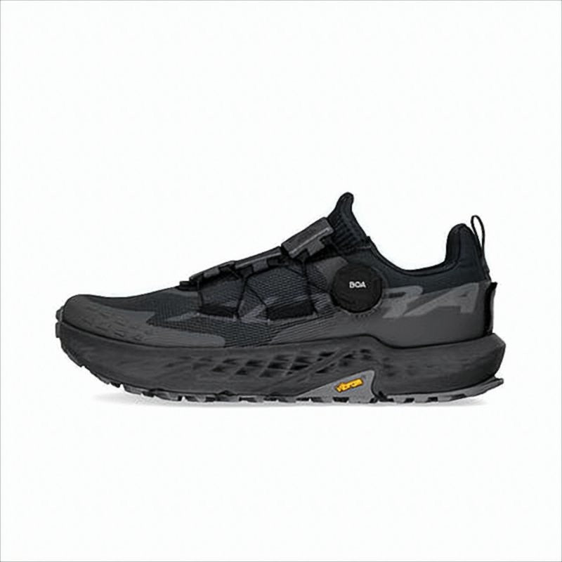 Altra Black Mesh Sneakers With Vibram Sole
