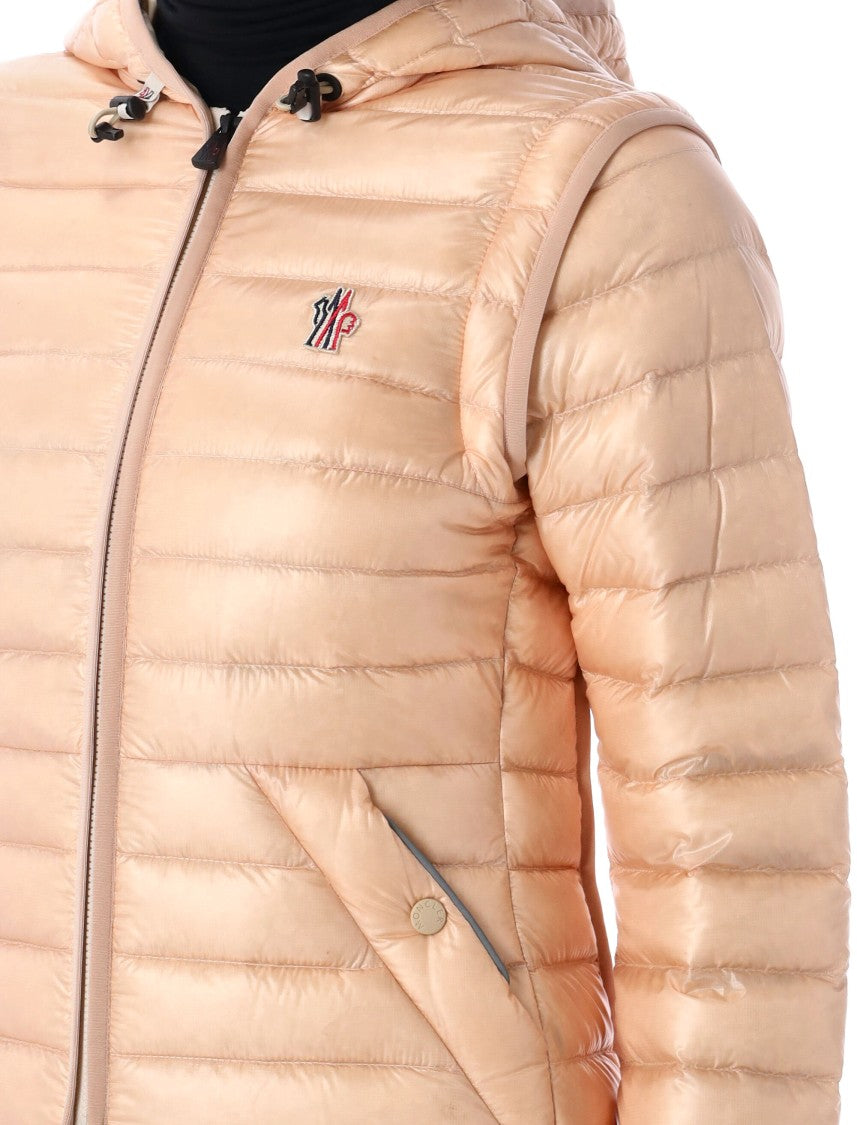 Moncler Karura 2-In-1 Hooded Short Down Jacket