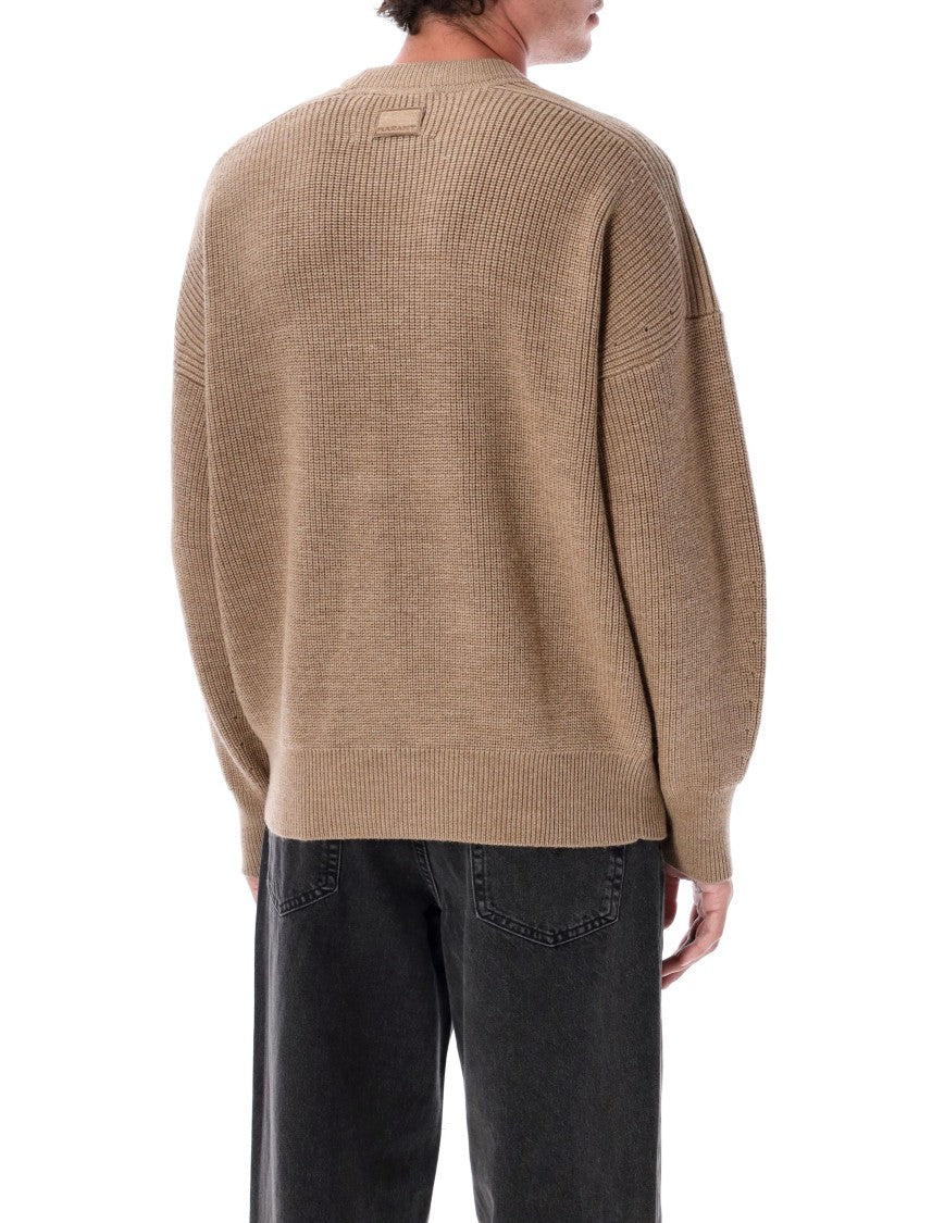 Isabel Marant Barry Relaxed Brown Knit Sweater