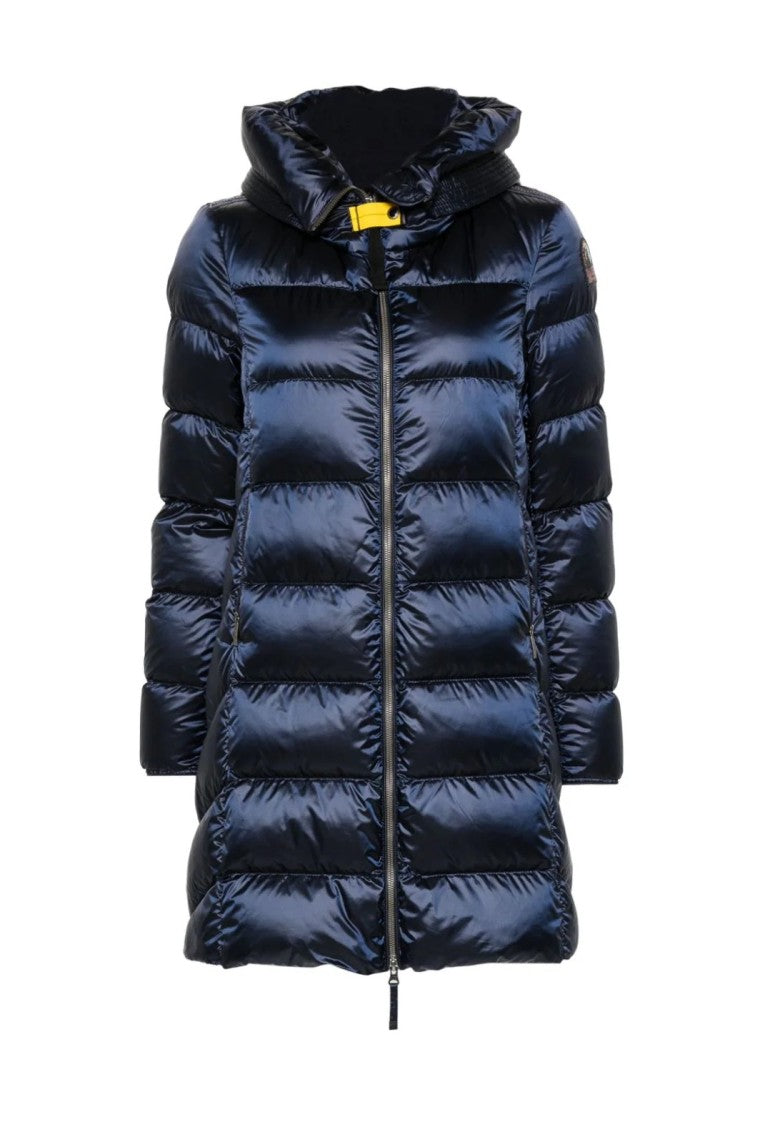 Parajumpers Puffer Coat With Quilted Design And Hood