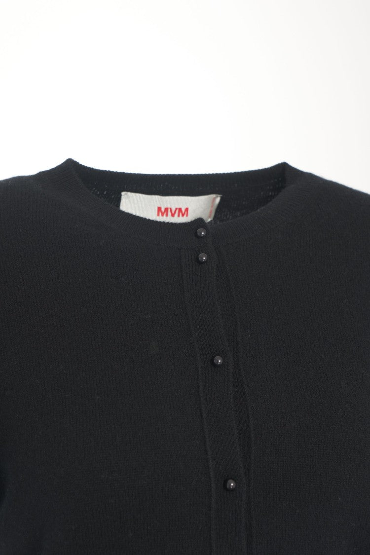 Mvm Cardigan With Pearl Buttons