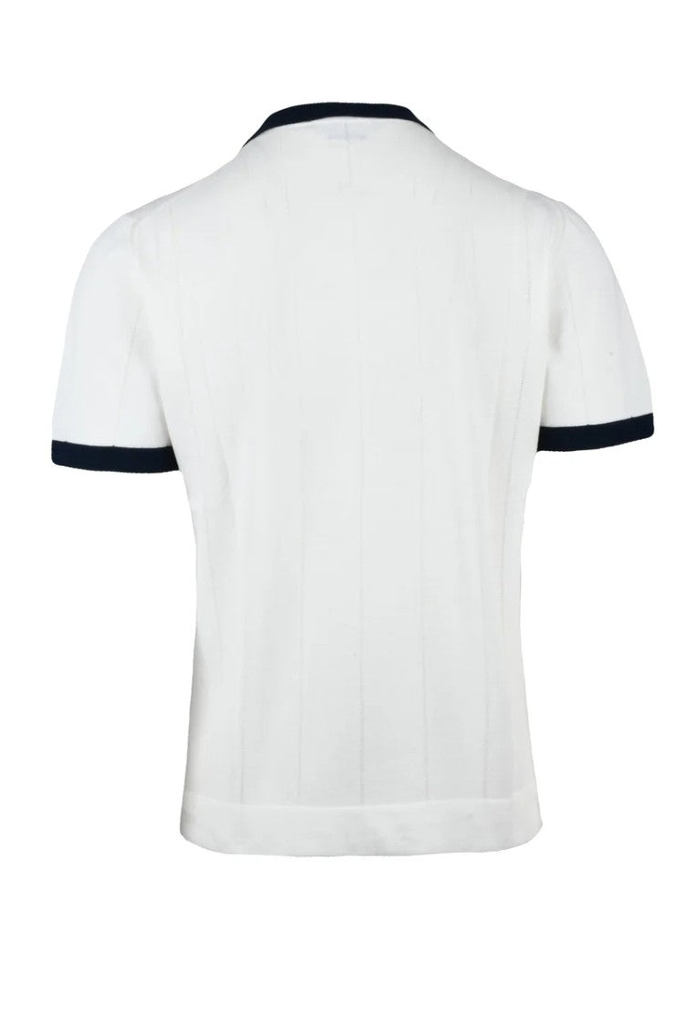 Daniele Fiesoli Zip Polo - White
