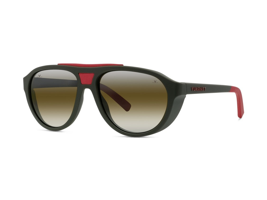 Vuarnet Matte Black Vu40054u Aviator Sunglasses