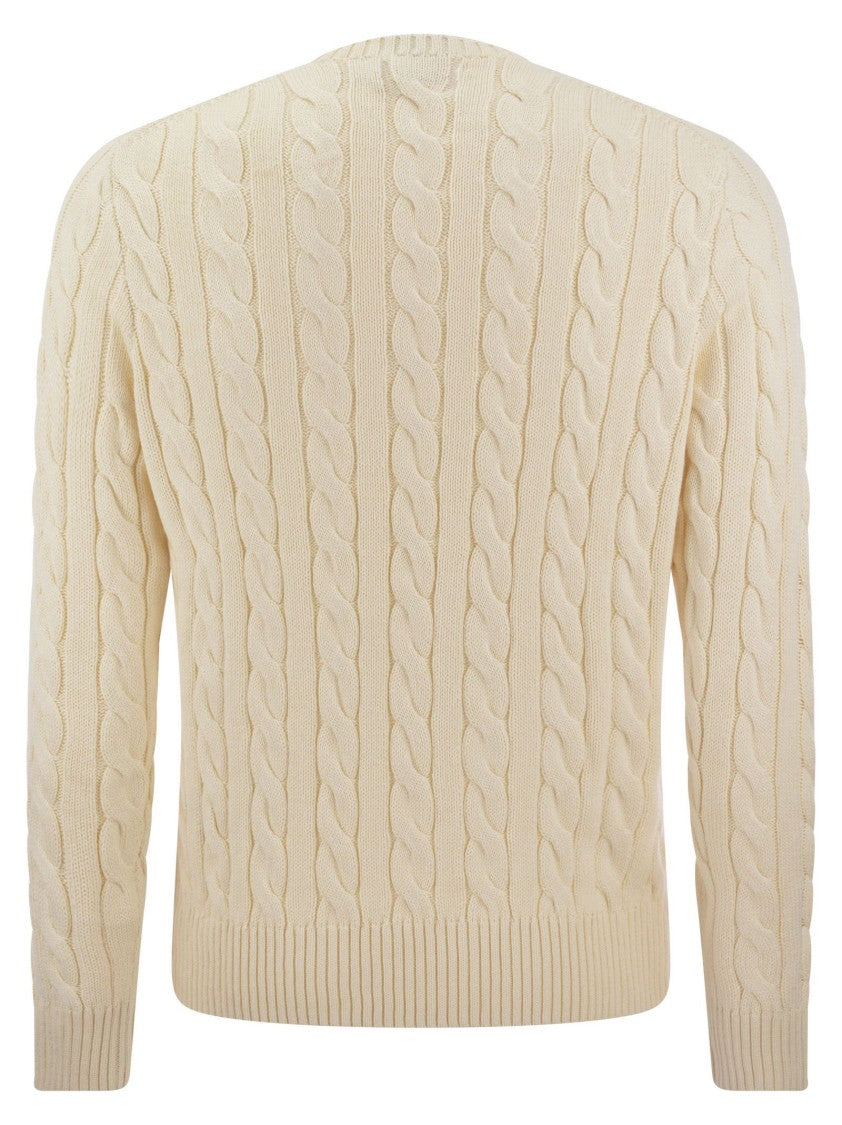 Polo Ralph Lauren Plaited Cotton Jersey