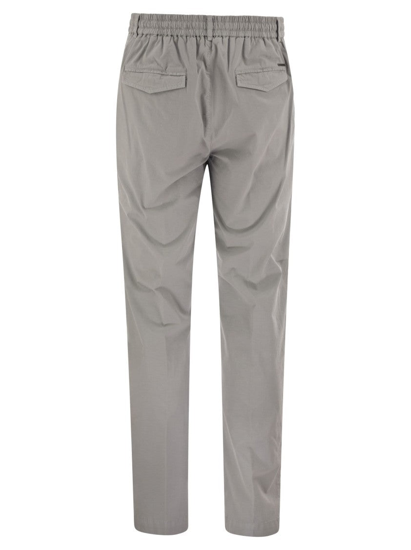 Peserico Stretch Cotton Gabardine Jogger