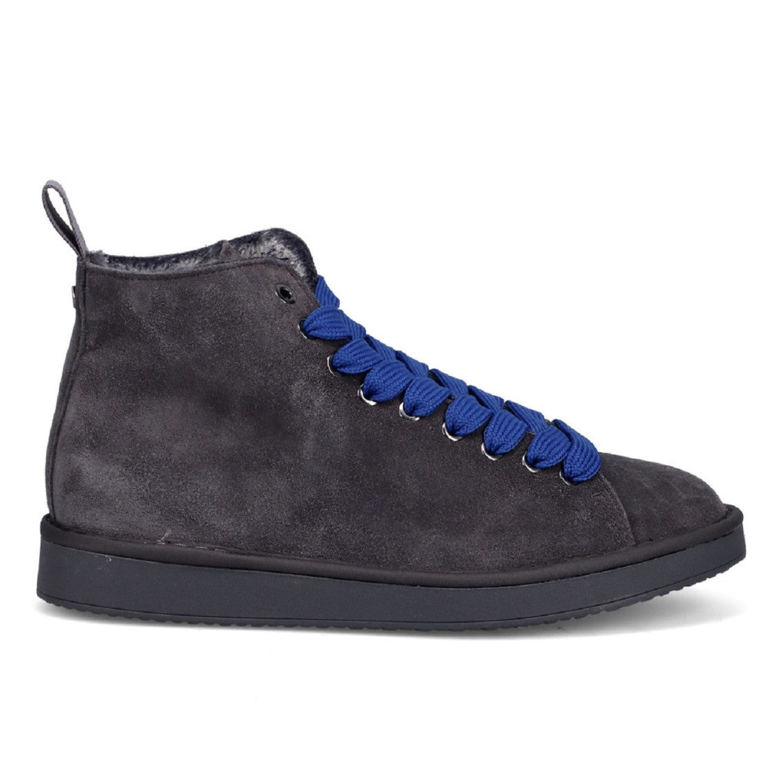 Panchic Grey Leather Shoes