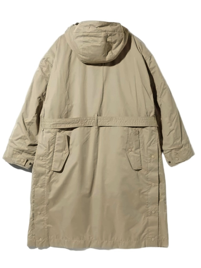 Engineered Garments Relaxed-Fit Coat With Hood And Belted Waist