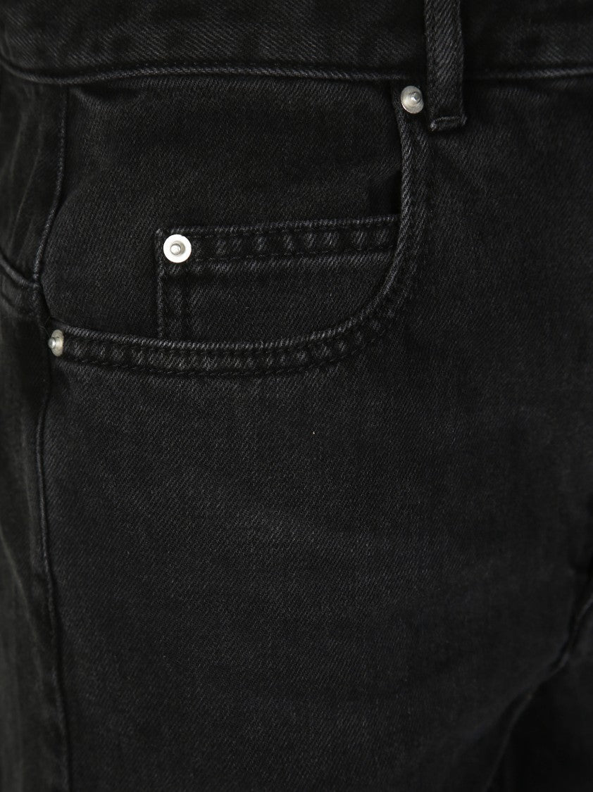 Isabel Marant Étoile Flared High-Waisted Belvira Pants With Classic Five-Pocket Style