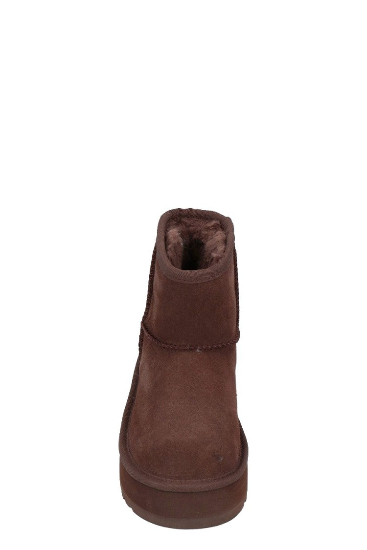 Ugg Brown Suede Pull-Tab Boot