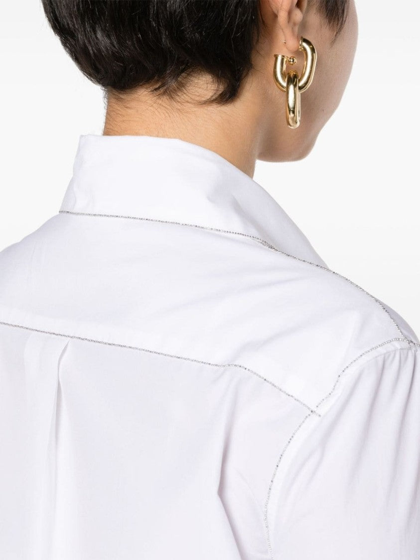 Fabiana Filippi Button-Down Shirt With Structured Collar